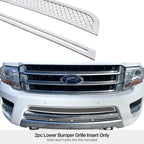 Stainless Chrome Mesh Grille Insert for Ford Expedition (2015-2017)