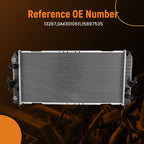 Coolant Radiator for Buick Lucerne CX CXL (2009–2011)
