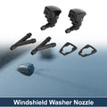 Windshield Washer Nozzle Set with Jet Hose Connector for Ford Edge (2007–2011)