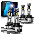 Set of 4 HB3 HB4 9005 9006 LED Headlight Bulbs for High Low Beam