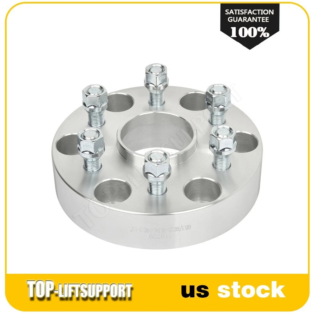 2X 1.5" Wheel Adapters for Chevy GMC (6x5.5 to 6x120)