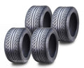 Set of 4 Roadguider 215/40-12 Tires for Golf Cart ATV (14005)