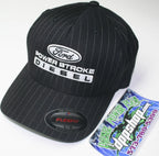 Black Flexfit Trucker Hat for Ford Powerstroke (S/M)