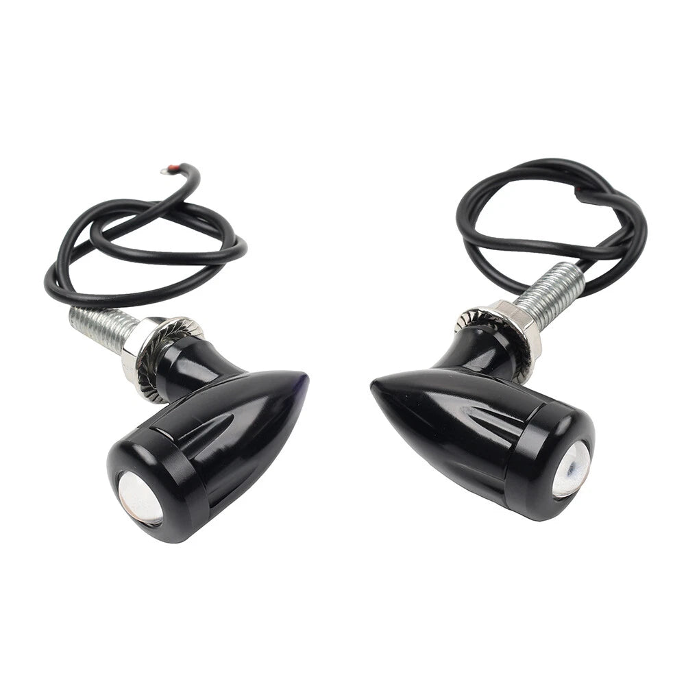 Mini Turn Signal Light Blinker for Harley Bobber Cafe Racer