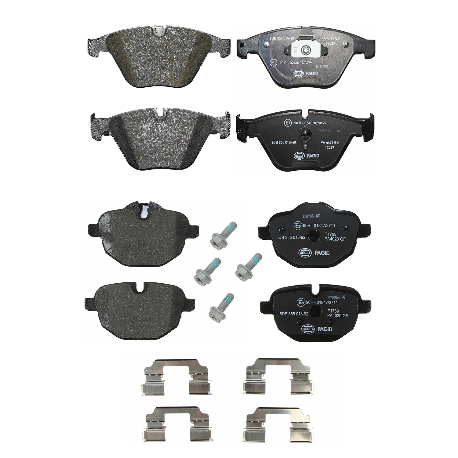 Disc Brake Pads Kit for BMW Z4 E89 sDrive35is (2009–2016)
