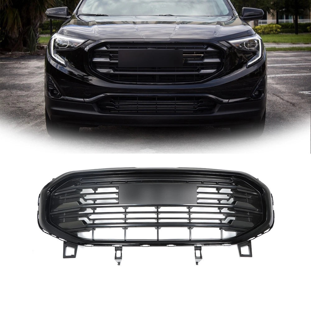 Front Bumper Grille Assembly for GMC Terrain (2018–2021) Gloss