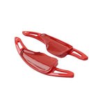 Red Steering Wheel Paddle Shifter Extensions for Chevrolet Camaro Corvette