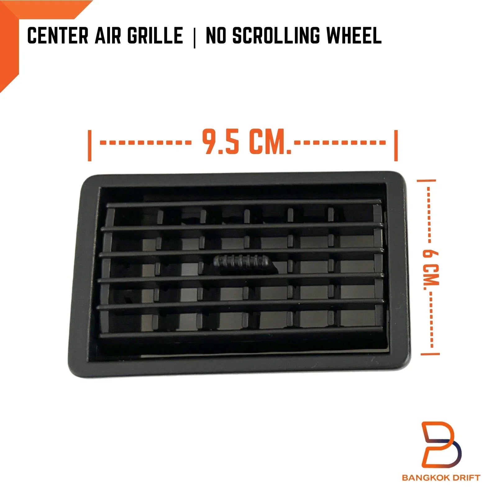 Black Air Vent Grille for Toyota Hilux Ute 1988-1997, 4Runner 1984-1995