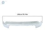 Chrome Steel Split Front Bumper for GMC Sierra 1500 (2019-2021)