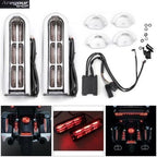 LED Inserts Saddlebag Filler Support Lights for Harley Touring Electra Glide (2014–2023) #3