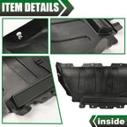 Front Engine Splash Shield Cover for Grand Cherokee/Durango (2011–2021)