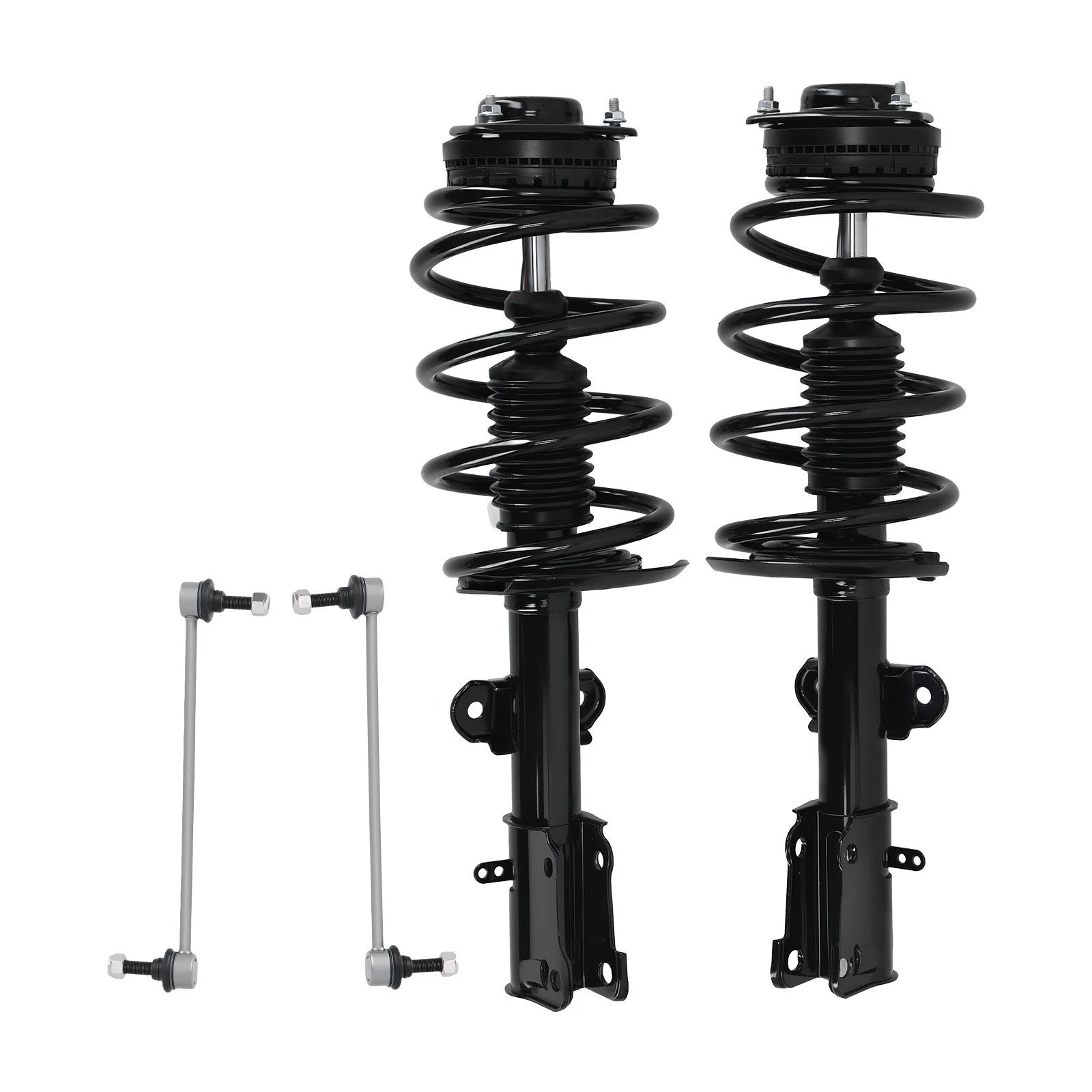 Front Complete Struts & Sway Bar End Links for Chrysler Town & Country (2008–2016)