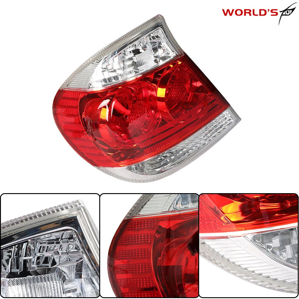 Tail Light Brake Lamp for Toyota Camry (2005–2006) Clear Lens Left Side