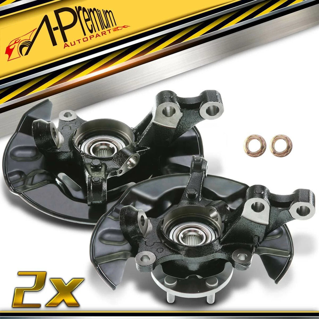 Front Steering Knuckle & Hub Bearing for Toyota Matrix (2003–2008) FWD