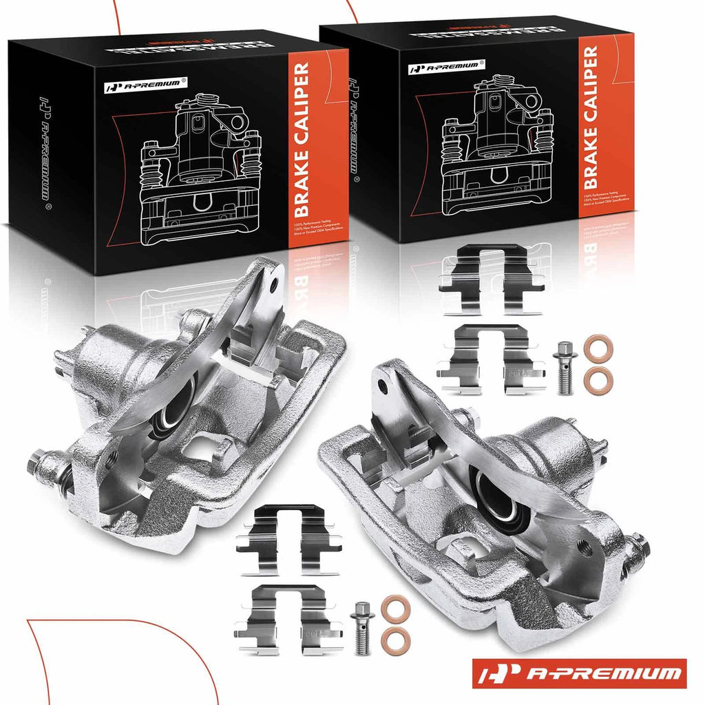 Pair Rear Brake Calipers for Subaru Forester (2004–2008) Impreza