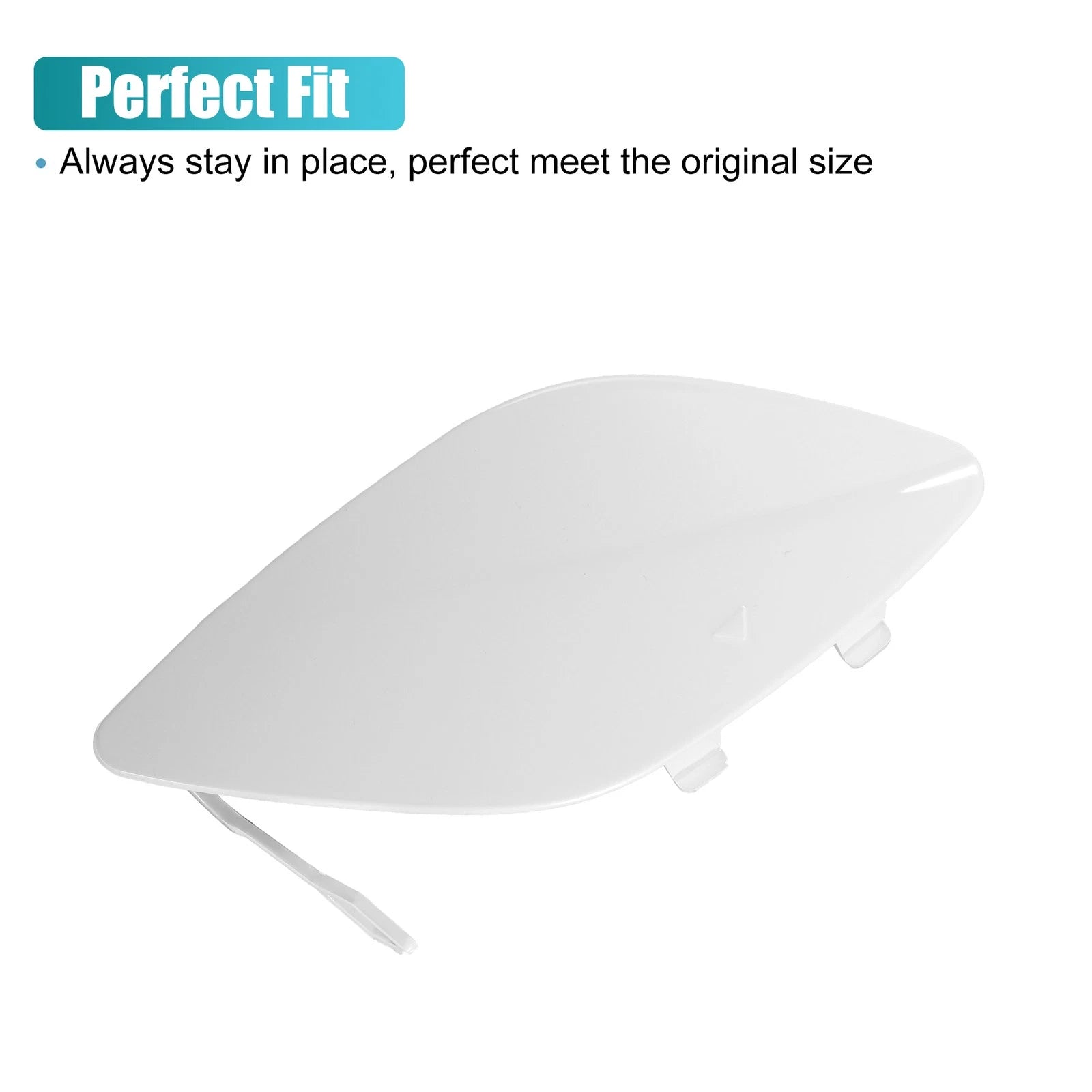Front Bumper Tow Hook Cover for Mercedes-Benz CLA-Class (2014–2019) No.A1178850622 White