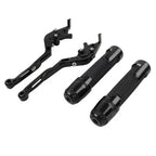 Folding Extendable Brake Clutch Lever Grip Set for Yamaha XMAX 125/250 (2006-2023)