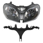 Front Headlight Lamp Assembly & Fairing Bracket for Kawasaki ZZR600 (2005–2008)