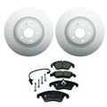 Hella Front Rotors & Low-Met Disc Brake Pad Kit for Audi S4 S5 (2012–2016)