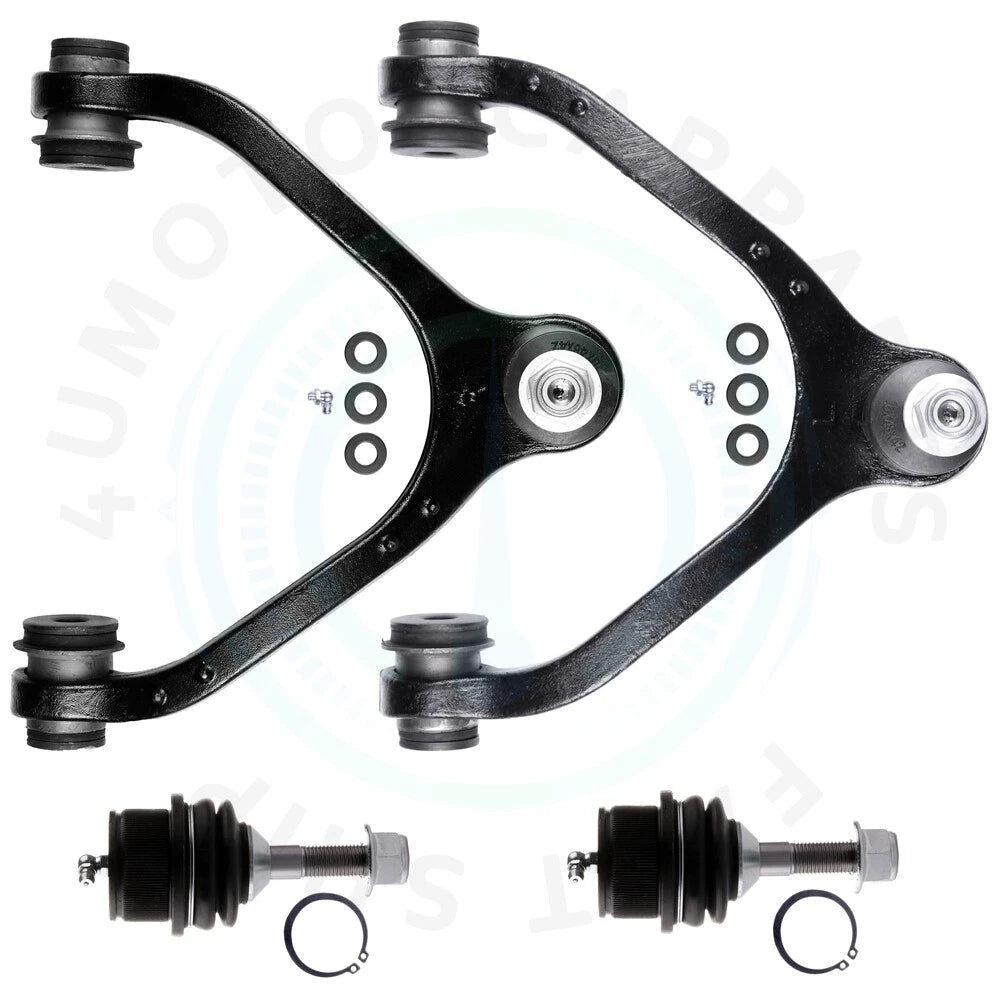 Set of 4 Front Upper Control Arms with Ball Joints for Lincoln Town Car (2003–2011)