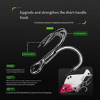 Zinc Alloy Rattling Lures Set of 3 (5g, 7g, 10g) with Triple Hooks