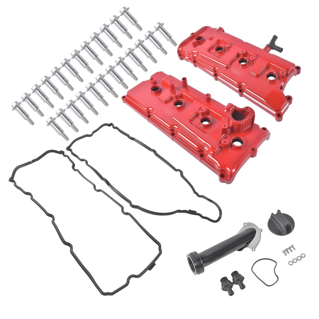Pair Aluminum Valve Covers for Infiniti FX45 M45 Q45 (2002–2010)
