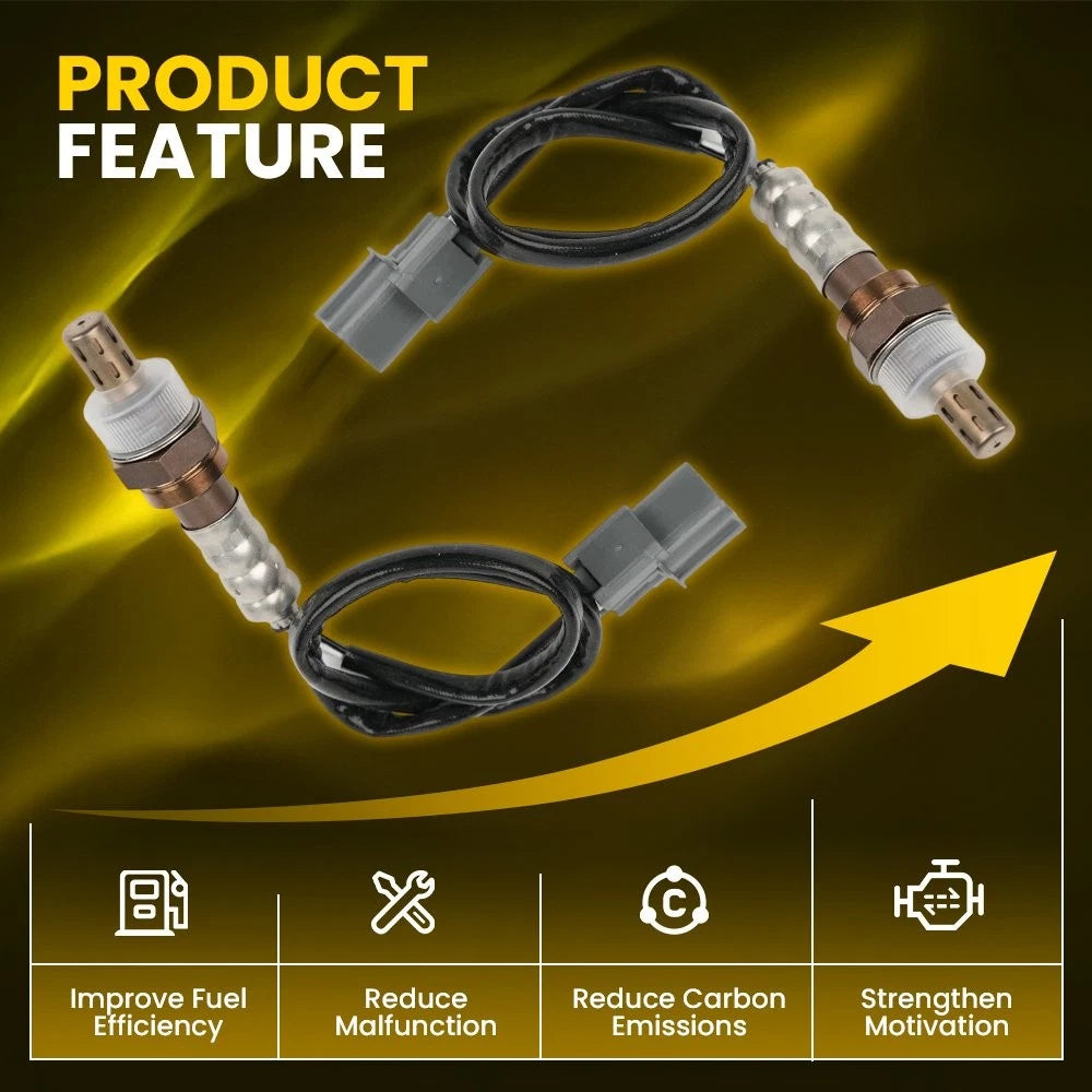 2 Oxygen Sensors for Honda Accord Odyssey Pilot Ridgeline Acura MDX (2003–2020)