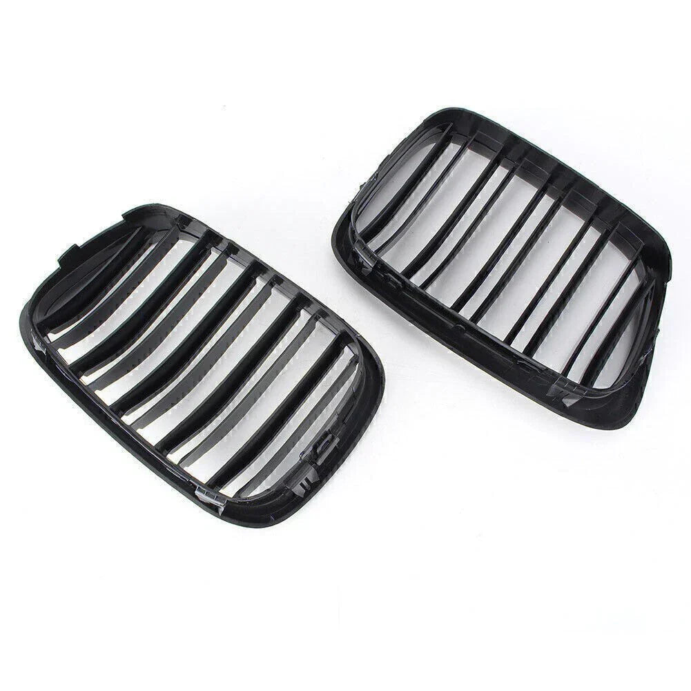 Black Front Upper Bumper Mesh Grille for BMW 5 Series E39 (1995-2004)