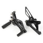 Rearset Footpegs for T595 509 955i 1050 Speed Triple (2006-2012) Black