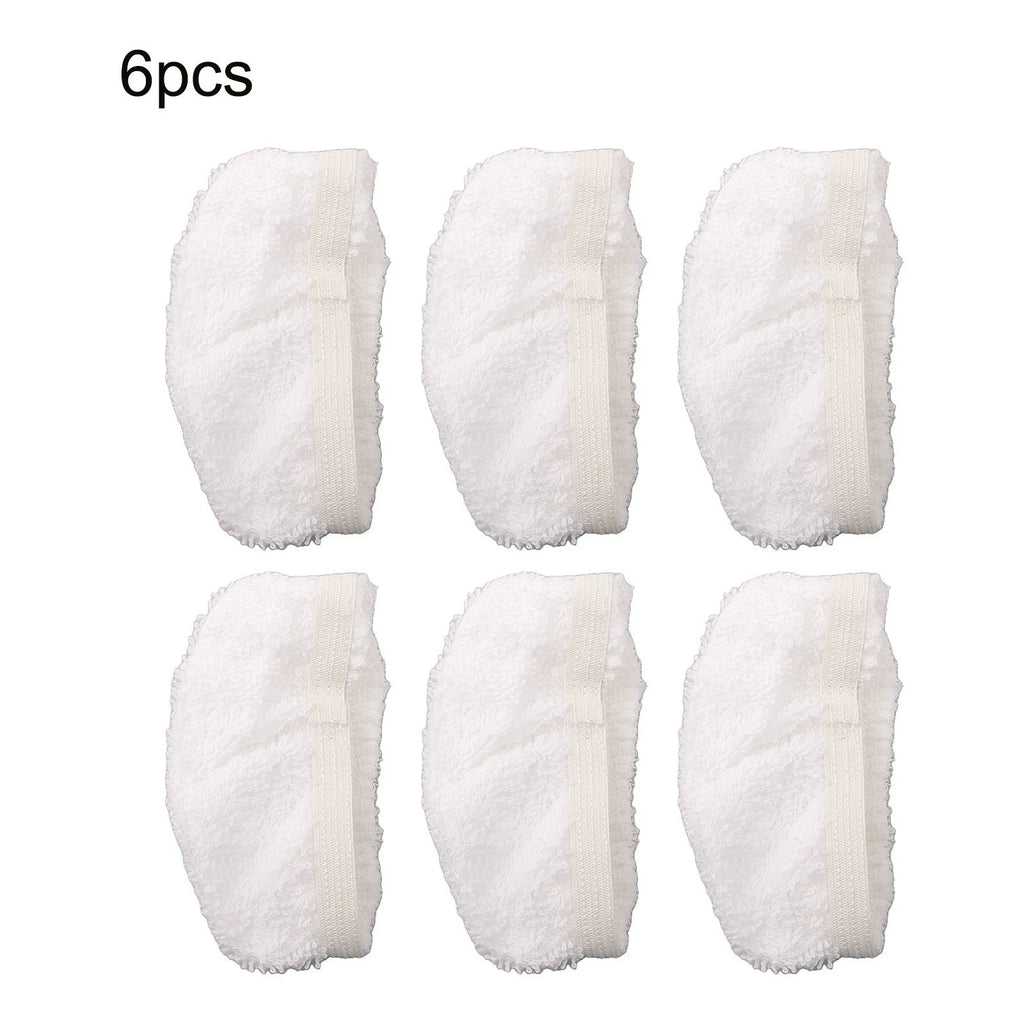 Set of 6 Microfiber Mop Pads for Vaporetto Smart 100Powerfresh