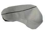 Leather Console Lid Armrest Cover for Chevrolet Camaro (2016–2023) Blue Stitch