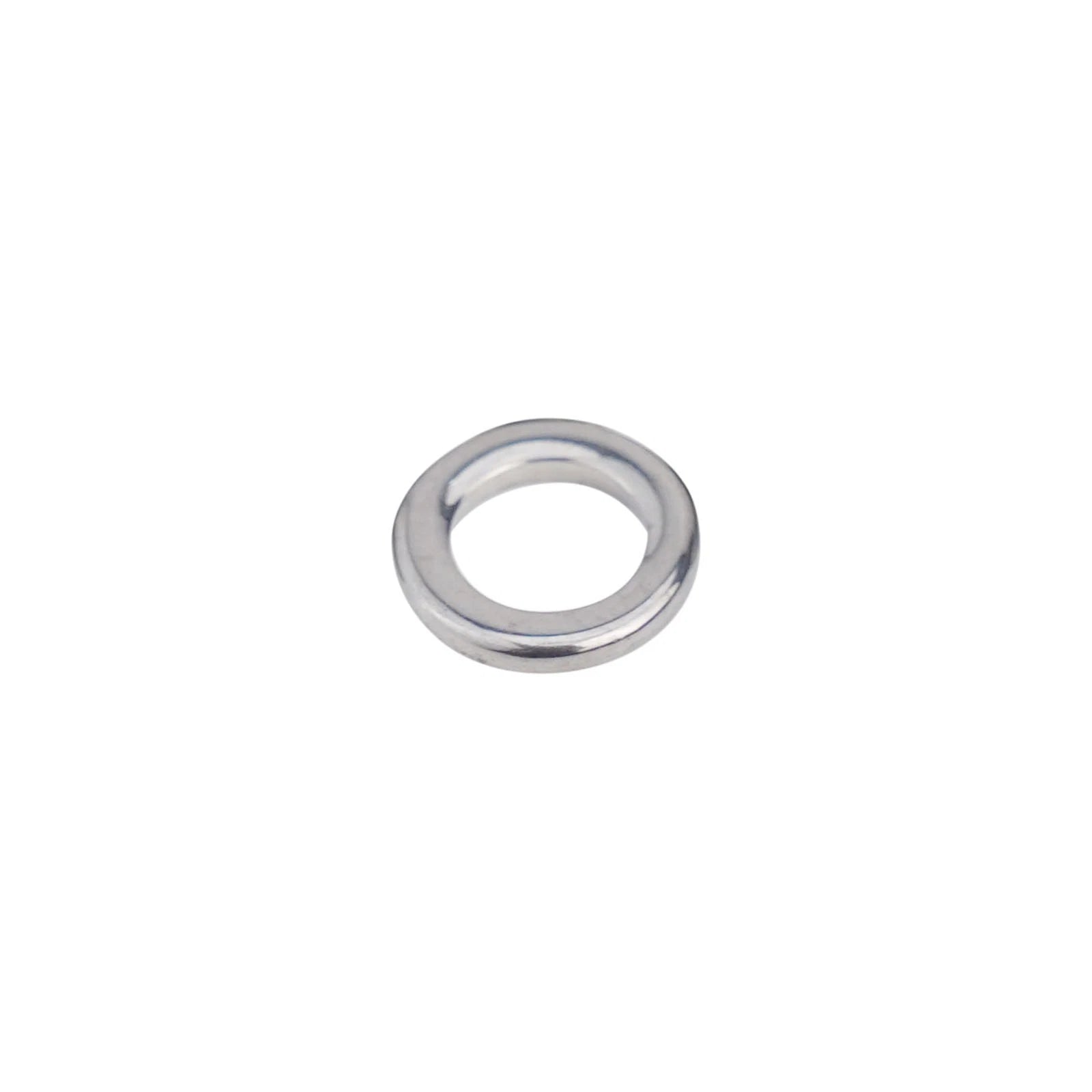 50pcs O-Type Solid Rings for Fishing (304 Stainless Steel)