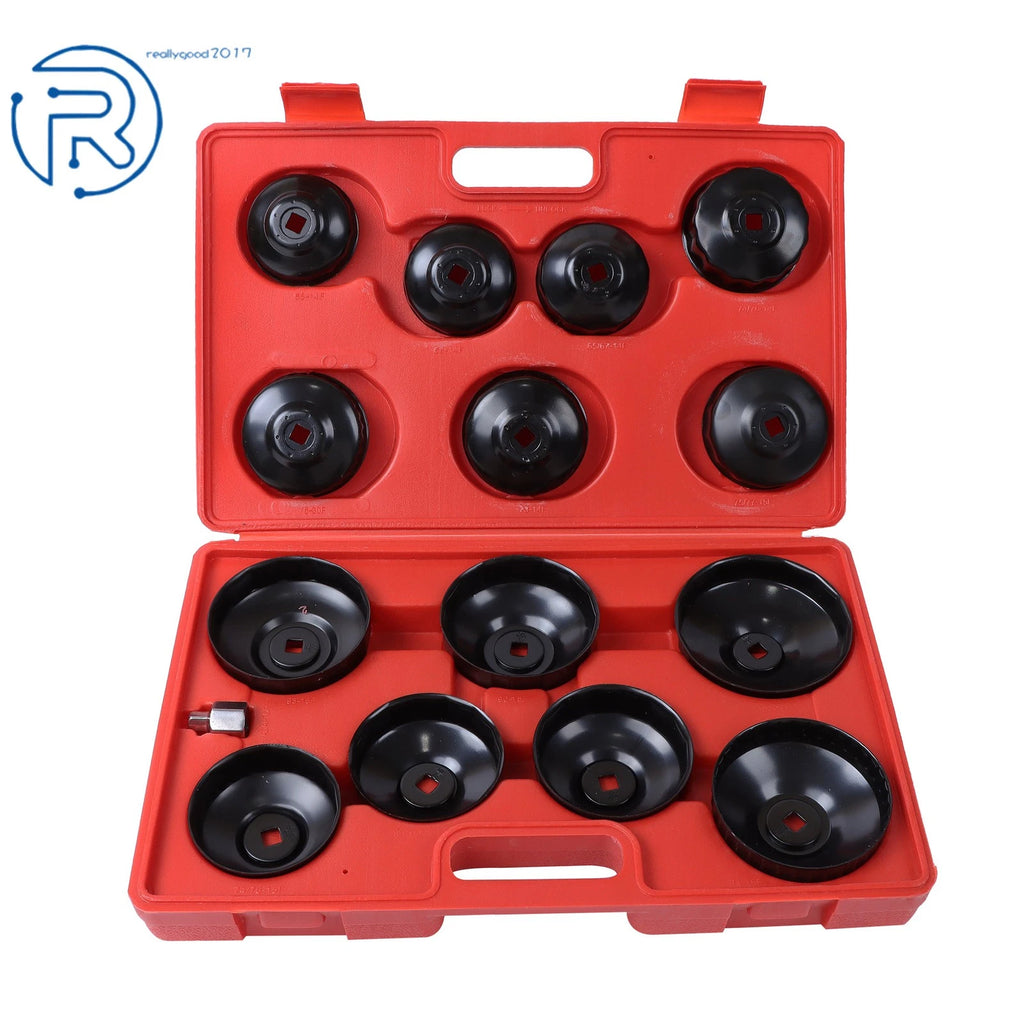 Oil Filter Sleeve Tool Set for Automotive (14 Pieces)