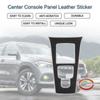 Center Console Panel Sticker for Mercedes-Benz GLA Class (2020-2021) Black Red