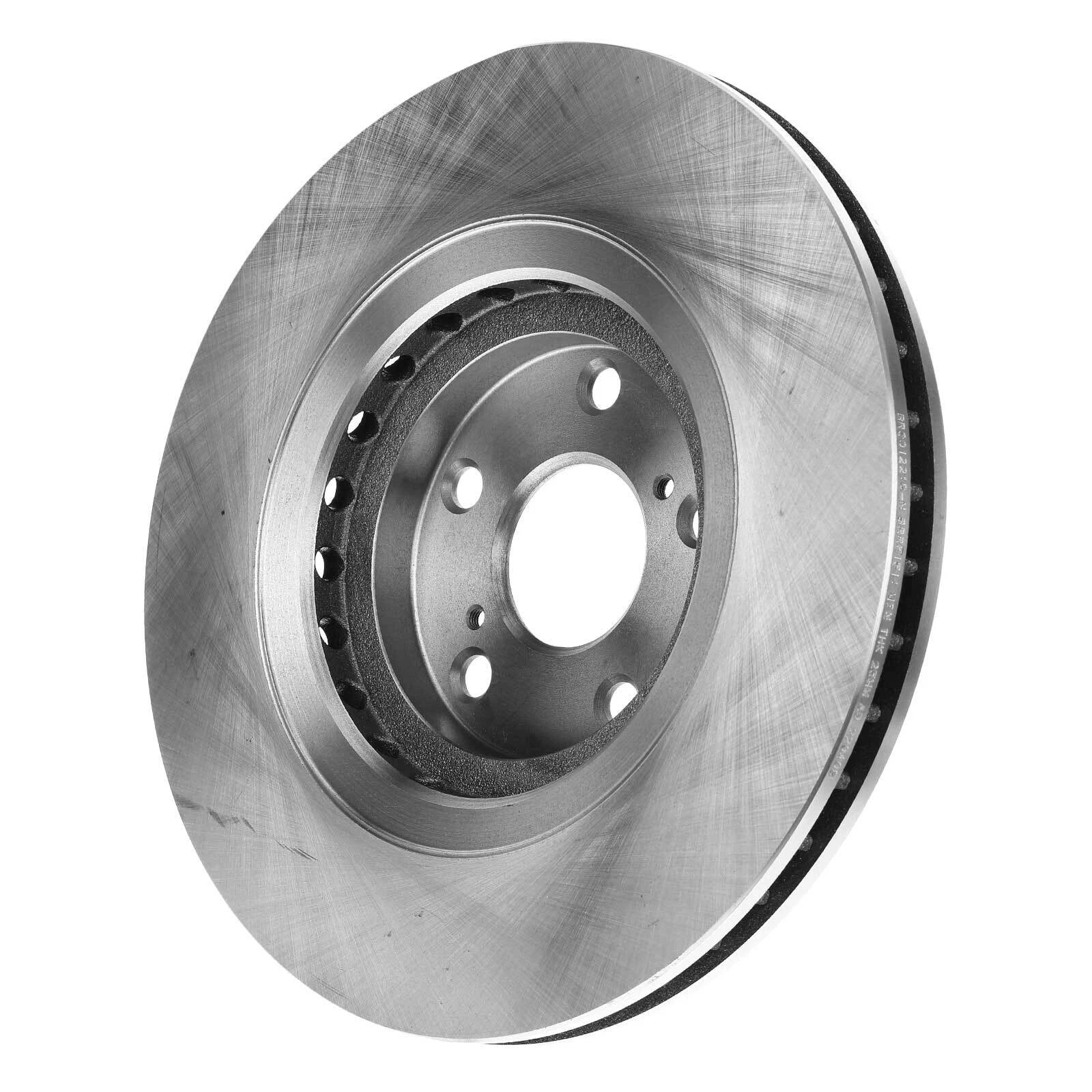 Front Disc Brake Rotor and Ceramic Pads for Toyota Highlander (2008–2019)