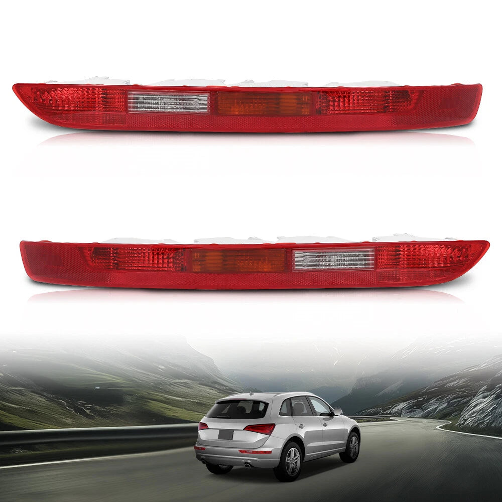 Set of 2 Rear Lower Bumper Tail Lights for Audi Q5 (2009–2016)