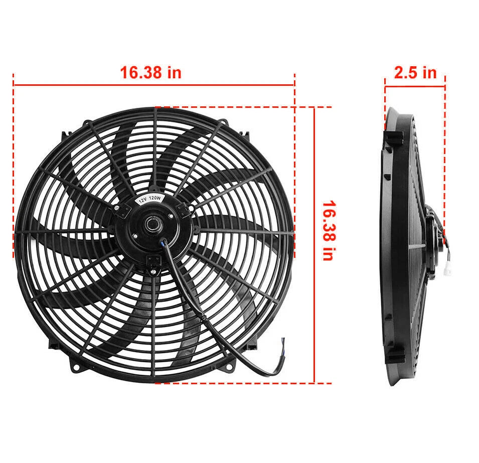 16" Electric Radiator Fan Kit for [Make Model] ([YYYY–YYYY])