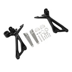 Passenger Footrests Pegs for Kawasaki Z900 ABS (2017-2025) Black