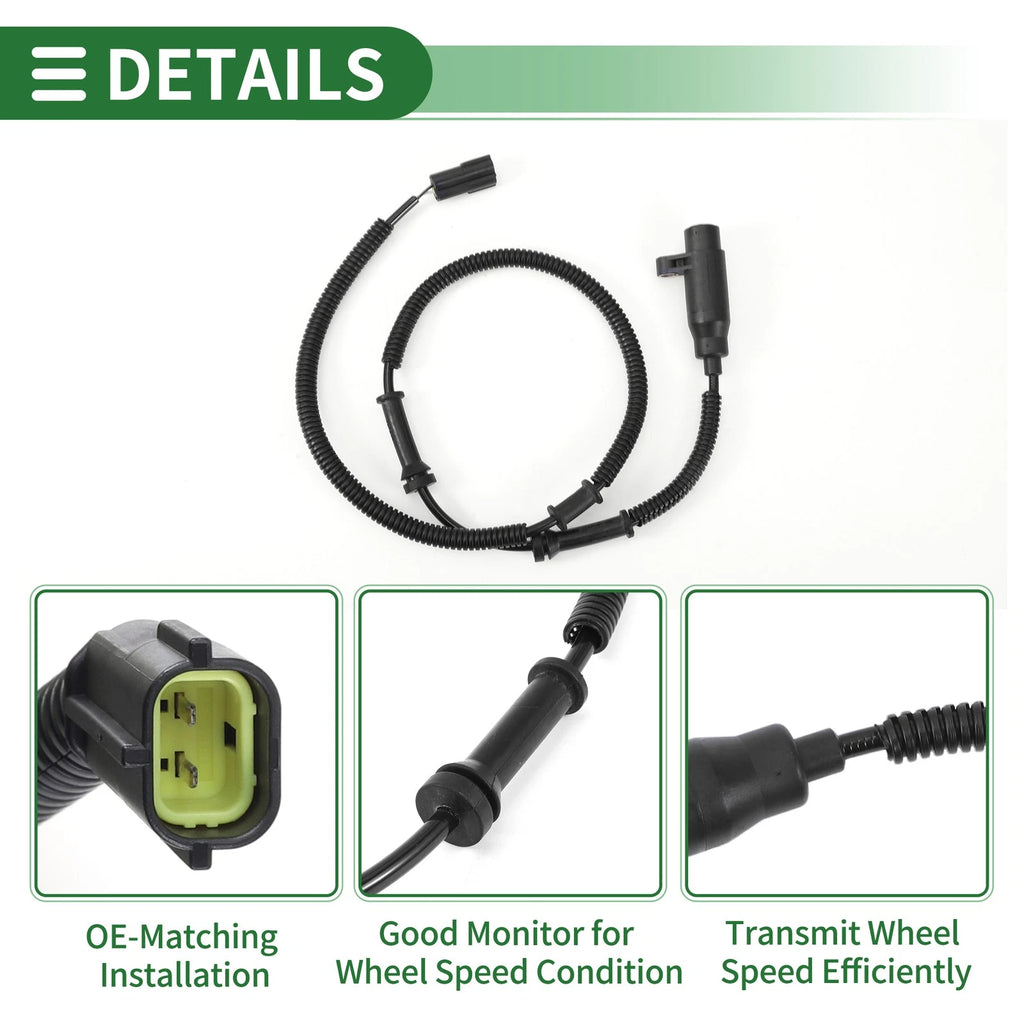 ABS Wheel Speed Sensor for Kia Sephia (1994–2001) 0K2A343711A/0K2CA43701