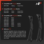 2X Rear Lower Control Arms for Chrysler Sebring (2001-2005)