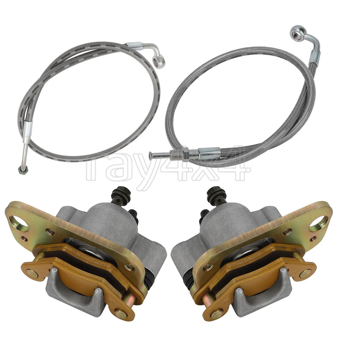Front Brake Calipers & Hose Lines for Polaris Trail Boss 330 (2005–2009) 1910868