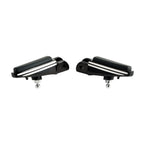Foot Pegs for Harley Fat Bob FXFB FXFBS (2018–2023) Black