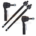 Set of 4 Tie Rod Ends for Jeep Patriot & Compass (2007–2017)