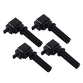 Set of 4 Ignition Coils for Ford Focus Fusion Mustang Lincoln MKC (2013–2019)
