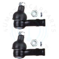 Set of 2 Front Steering Outer Tie Rod Ends for Volkswagen Golf Cabrio (1995–1999)