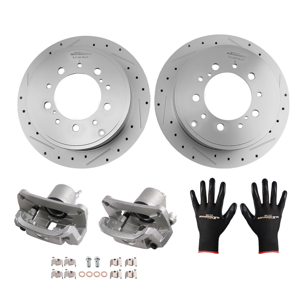 Rear Brake Caliper Rotor Kit for Tundra Sequoia (2007–2016)