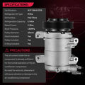 A/C Compressor w/Clutch for Nissan Rogue (2008–2015) 2.5L