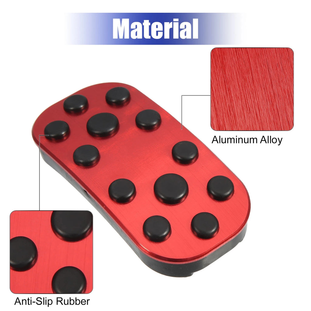 Set of 4 Brake Pedal Pads Cover Anti-Slip for Toyota Alphard 