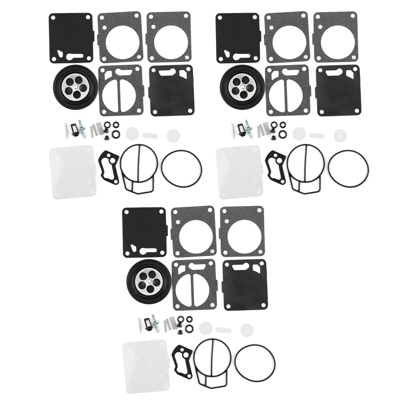 3 Carburetor Rebuild Repair Kit for Mikuni Jet Ski PWC SBN 38/40i/44/46