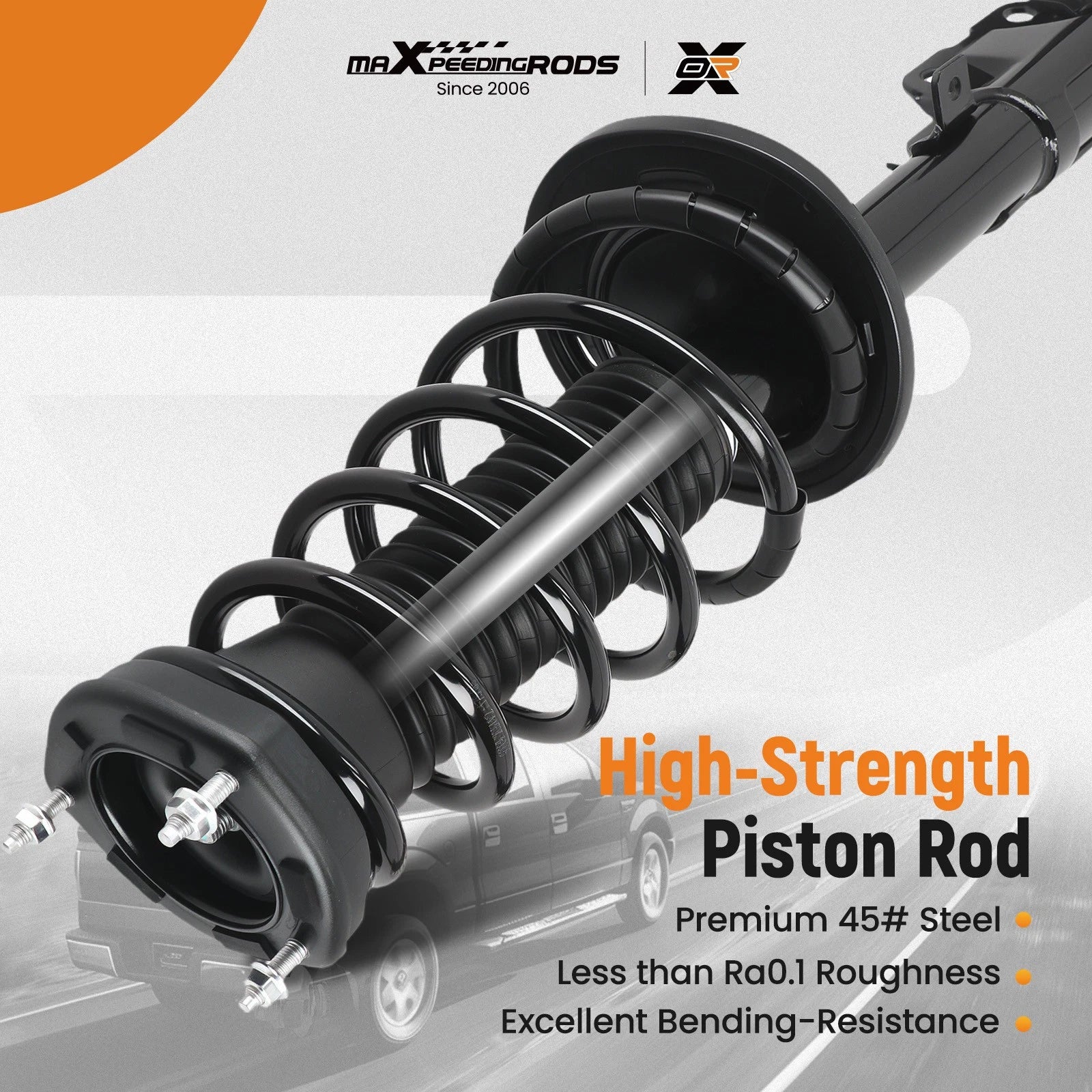 Pair Rear Struts w/ Coil Spring Assembly for Toyota Camry (2012–2017) 172942